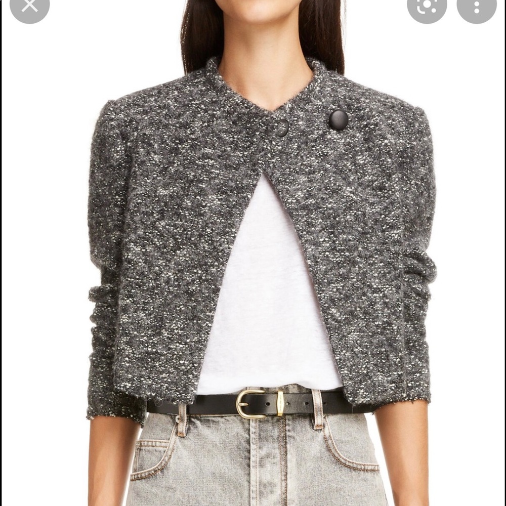 Isabel Marant Etoile Hakuni crop jacket 36